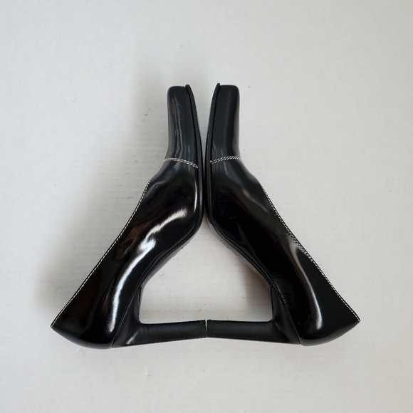 The Saddler Black Pump Heels Made in Italy Size 36.5 US Size 6 - Picture 6 of 9